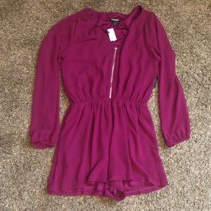 Express long sleeve romper